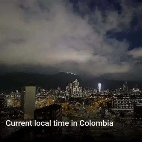 time in colombia now